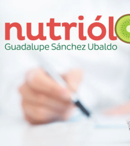 Lic. en Nutrición Guadalupe Sánchez Ubaldo